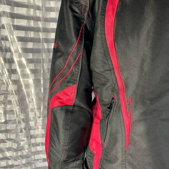 Cortech Black/Pink LRX Series 3 Textile Motorcycle Jacket - Picture 6 of 12